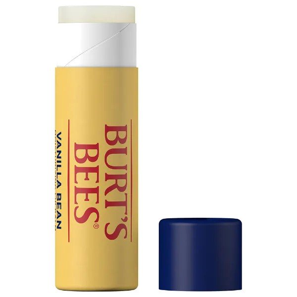 Burt&#39;s Bees Vanilla Beeswax Paper Tube Lip Balm in Blister Box 0.34 oz. Lip Balm