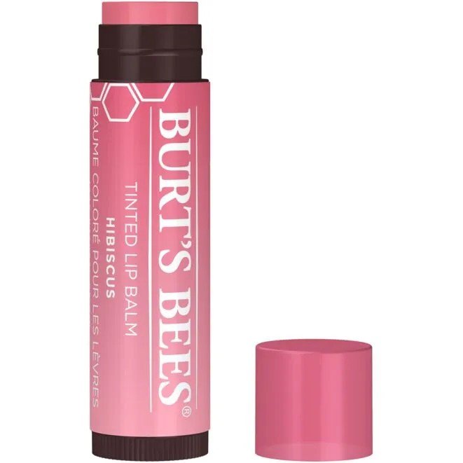 Burt's Bees Tinted Lip Balm-Hibiscus 0.15 oz Lip Balm