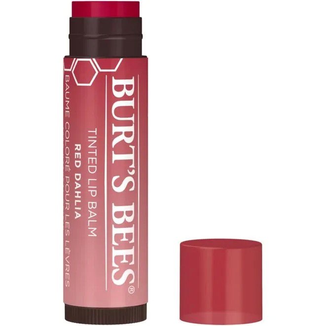 Burt's Bees Tinted lip Balm Red Dahlia 0.15 oz Lip Balm