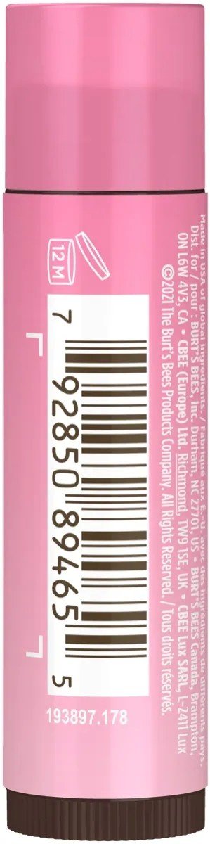 Burt&#39;s Bees Tinted lip Balm Pink Blossom 0.15 oz Lip Balm