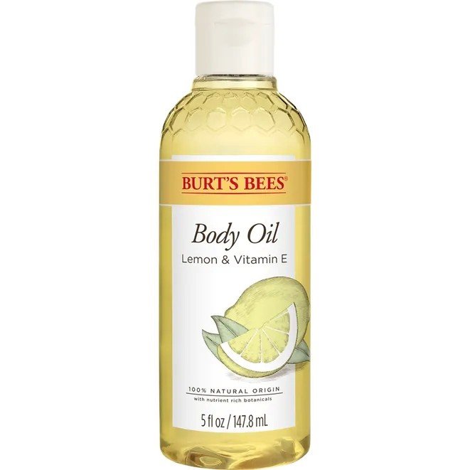 Burt's Bees Lemon & Vitamin E Body Oil 5 fl. oz. Oil