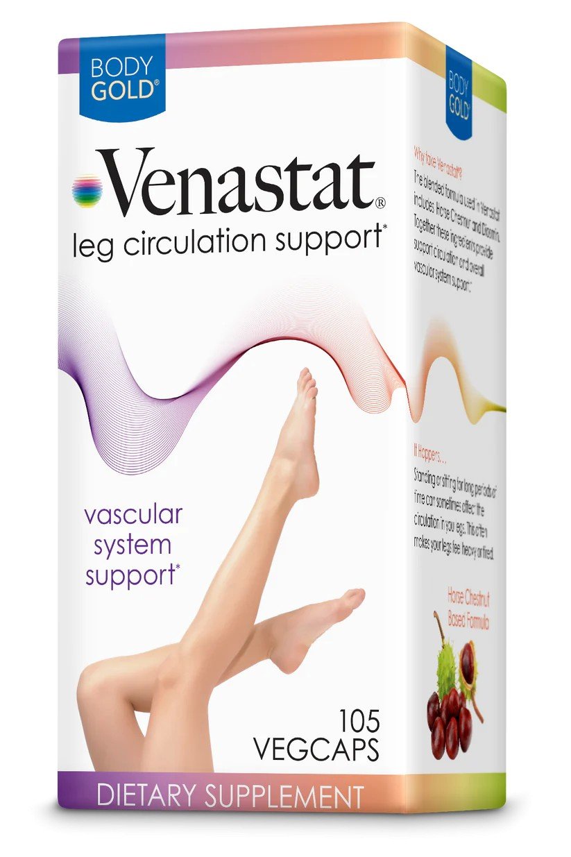 Body Gold Venastat Leg Vein Health 105 Capsule