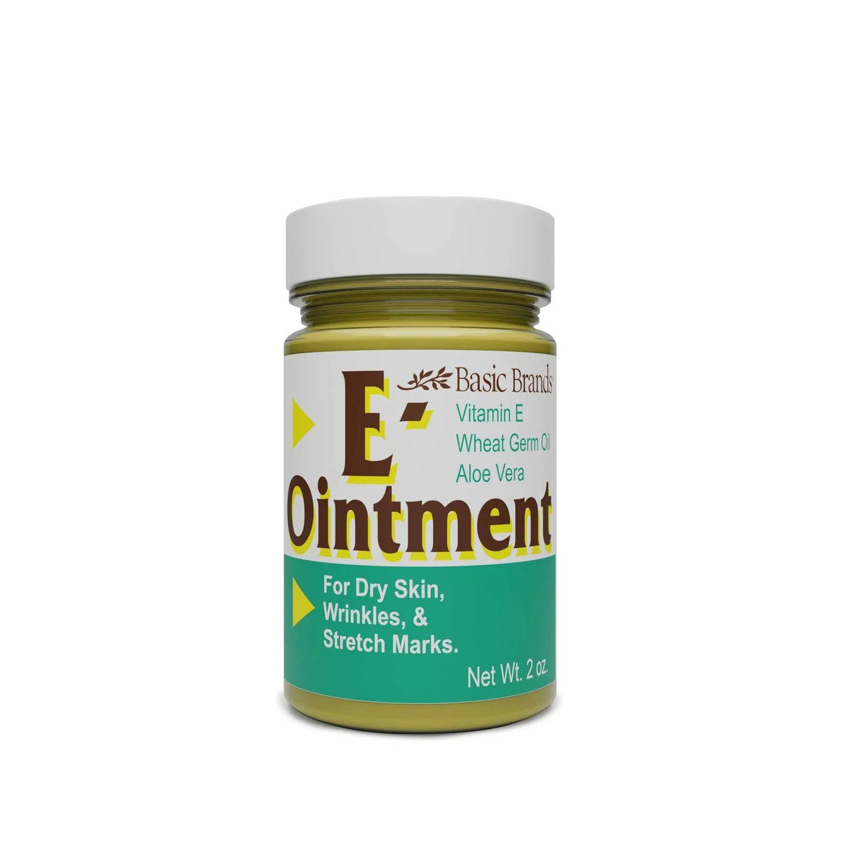 Basic Organics Vitamin E Ointment 2 oz Ointment