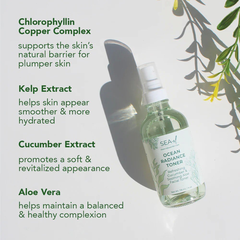 Sea El Ocean Radiance Toner 4 oz Liquid