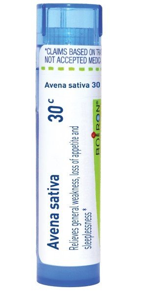 Boiron Avena Sativa 30C Homeopathic Single Medicine For Stress & Sleep 80 Pellet