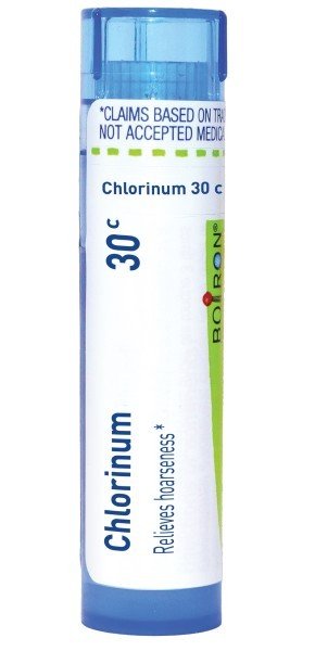 Boiron Chlorinum 30C Homeopathic Single Medicine For Cough, Cold & Flu 80 Pellet