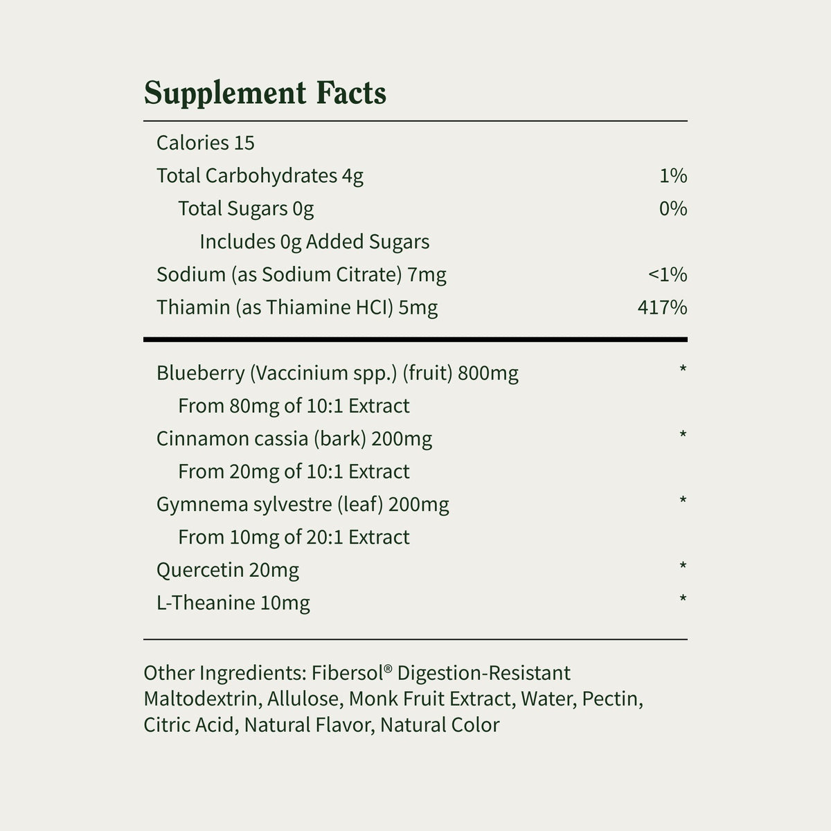 Snap Supplements Blood Sugar - Sugar-Free Green Apple Flavor 60 Gummies