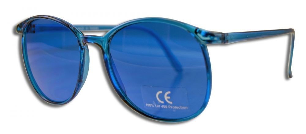 Natural Eyes MRH International-Color Therapy Glasses Blue 1 Pair Pack