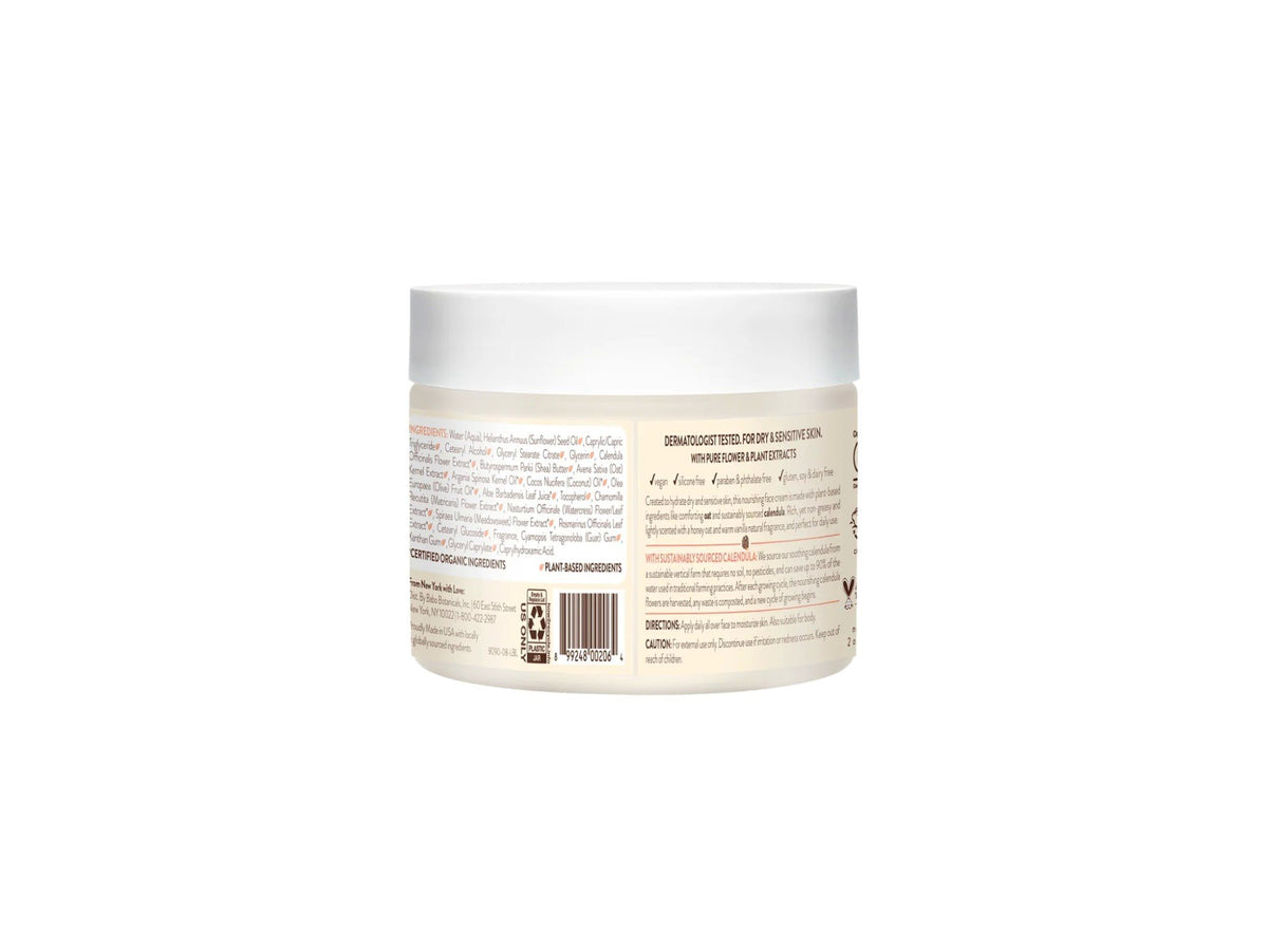 Babo Botanicals Miracle Cream Oatmilk &amp; Calendula 2 oz Cream