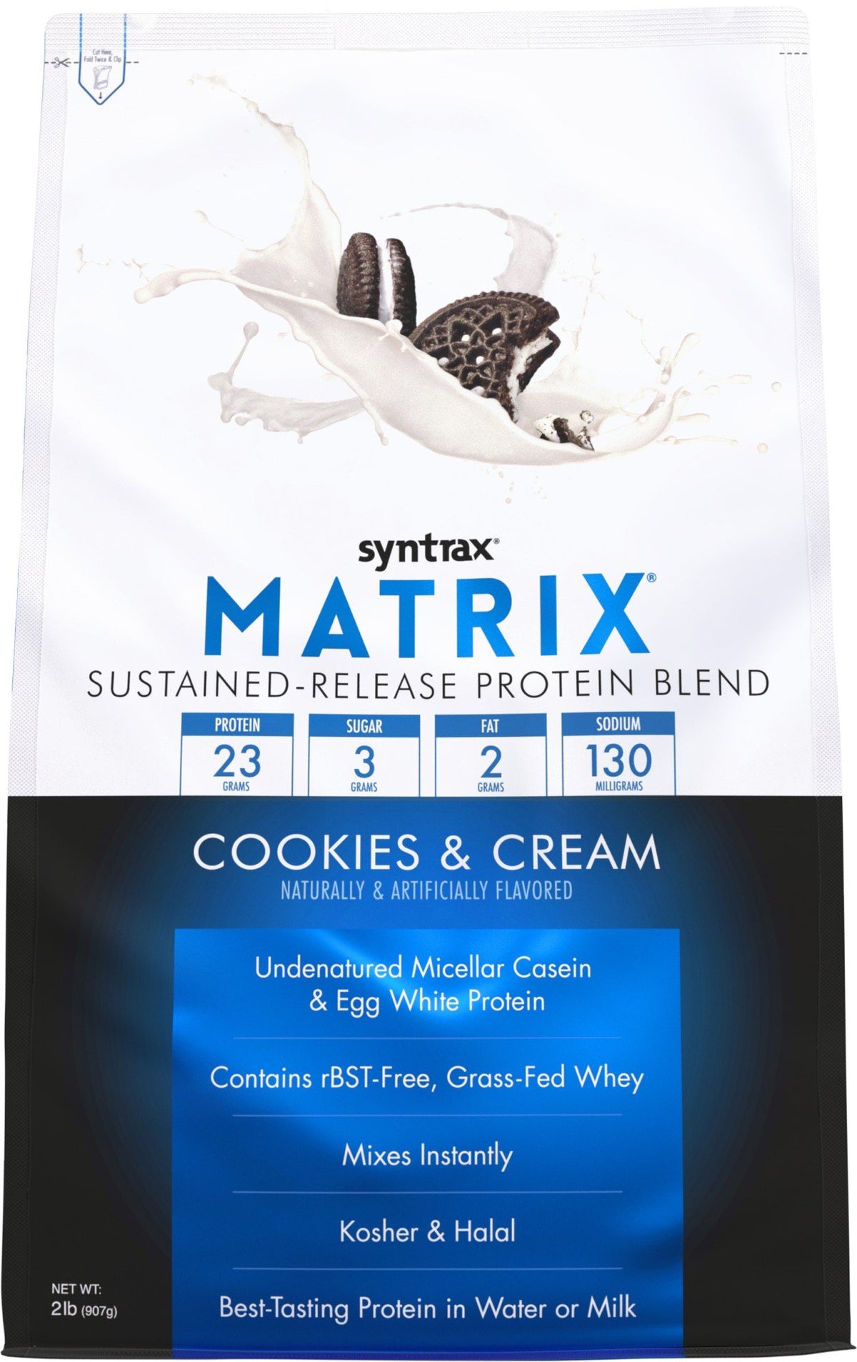Syntrax Matrix-2.0 Simply Cookies and Cream 2 lb Bag