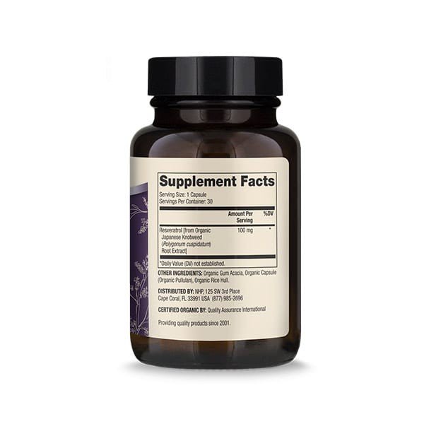 Dr. Mercola Organic Resveratrol 30 Capsule