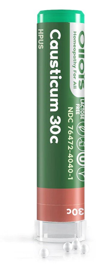 Ollois Homeopathics Causticum 30c Organic &amp; Lactose Free 80 Pellet