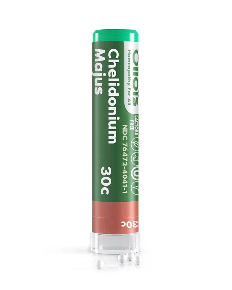 Ollois Homeopathics Chelidonium Majus 30c Organic &amp; Lactose-Free 80 Pellet