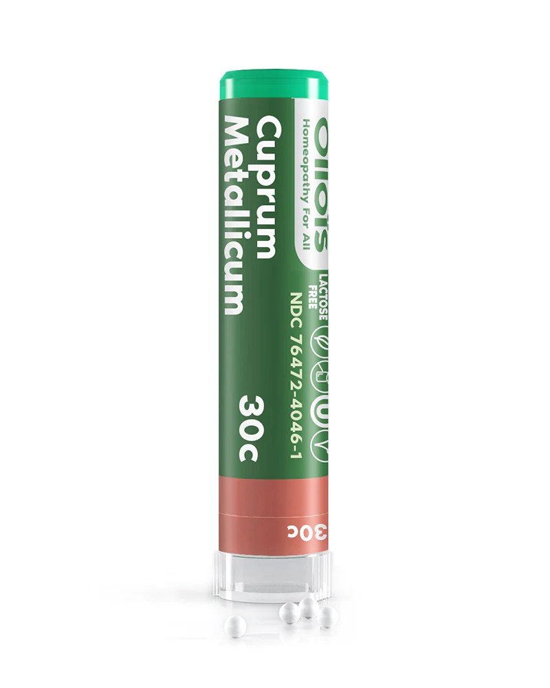 Ollois Homeopathics Cuprum Metallicum 30c Organic &amp; Lactose-Free 80 Pellet