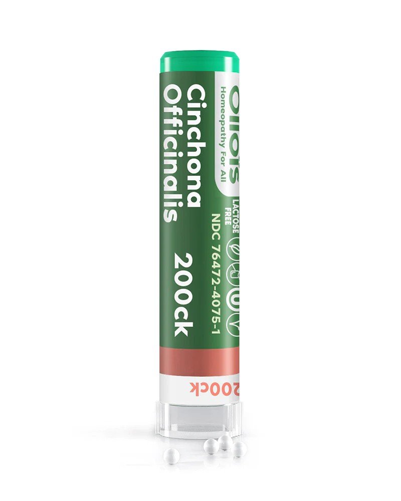 Ollois Homeopathics Cinchona Officinalis 200ck Organic &amp; Lactose-Free 80 Pellet