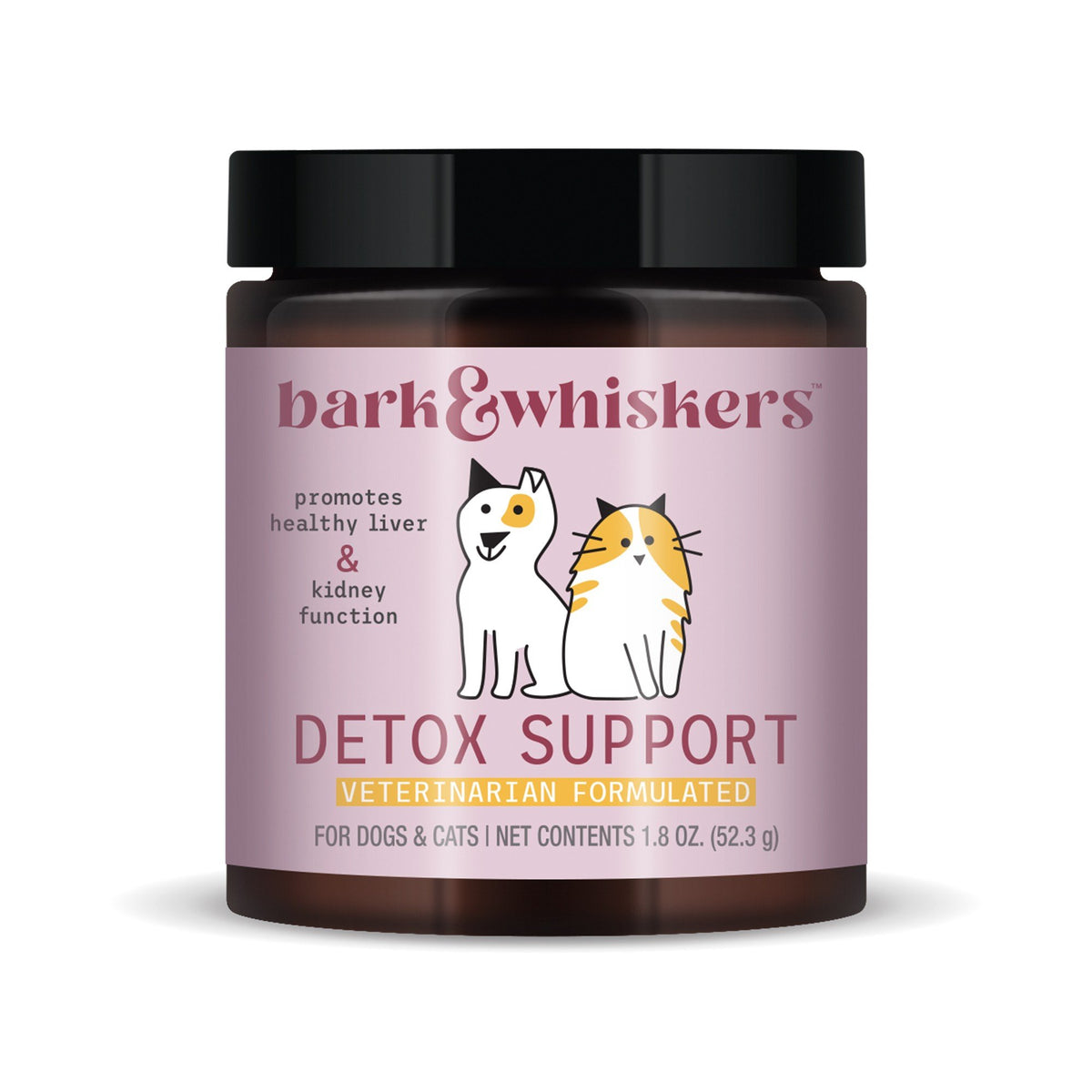 Dr. Mercola Bark&amp;Whiskers Detox Support for Dogs &amp; Cats 1.7 oz Powder