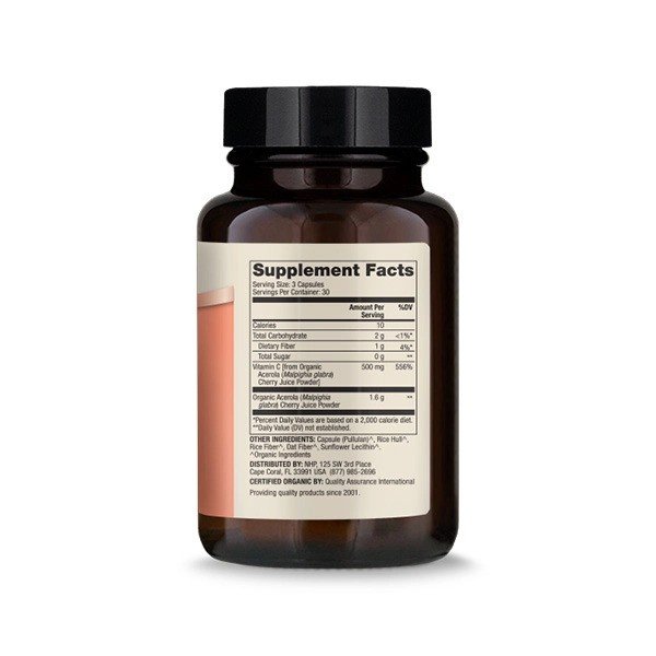 Dr. Mercola Vitamin C Acerola 90 Capsule