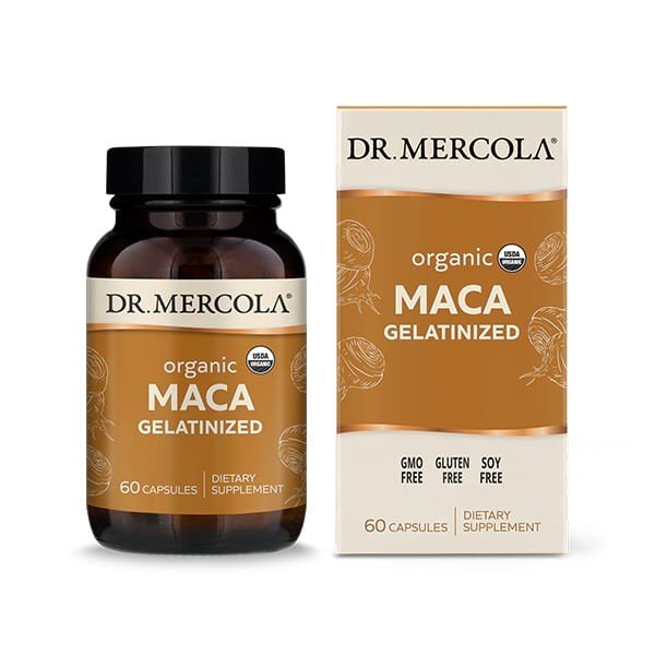Dr. Mercola Organic Maca 60 Capsule