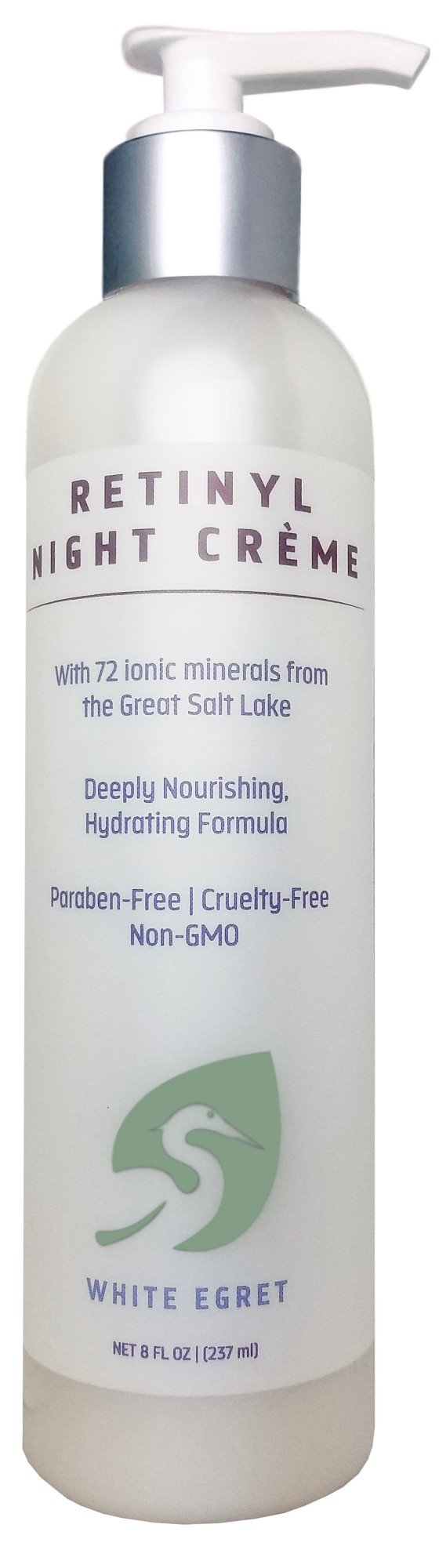 White Egret INC Retinyl Night Crme 8 oz Cream