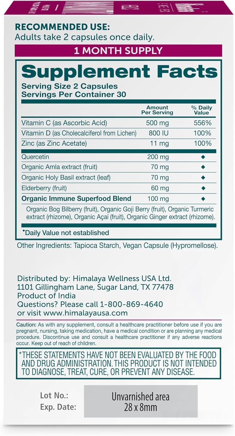 Himalaya Herbals Hello Immunity 60 VegCap