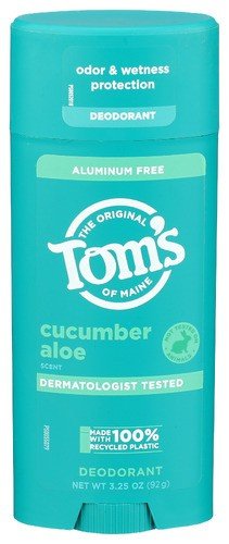 Tom's Of Maine Deodorant & Antiperspirant-Aluminum-Free Cucumber Aloe 3.25 oz Stick