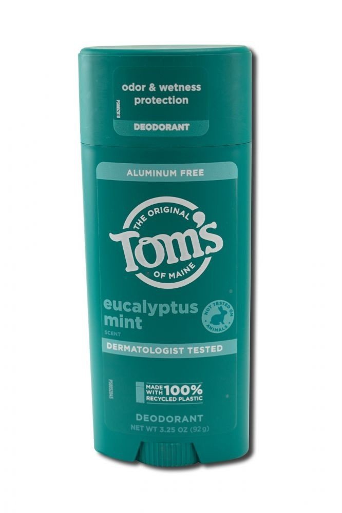 Tom&#39;s Of Maine Deodorant &amp; Antiperspirant-Aluminum-Free Eucalyptus Mint 3.25 oz Stick
