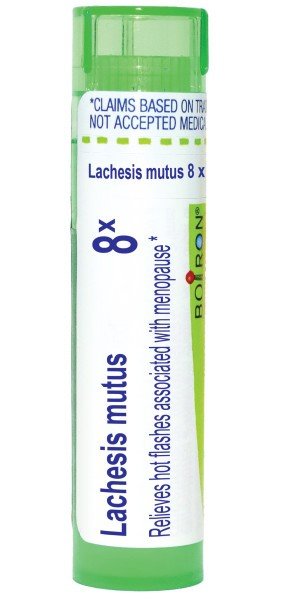 Boiron Lachesis Mutus 8X Homeopathic Single Medicine For Personal Care 80 Pellet