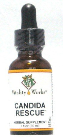 Vitality Works Candida Rescue 1 oz Liquid