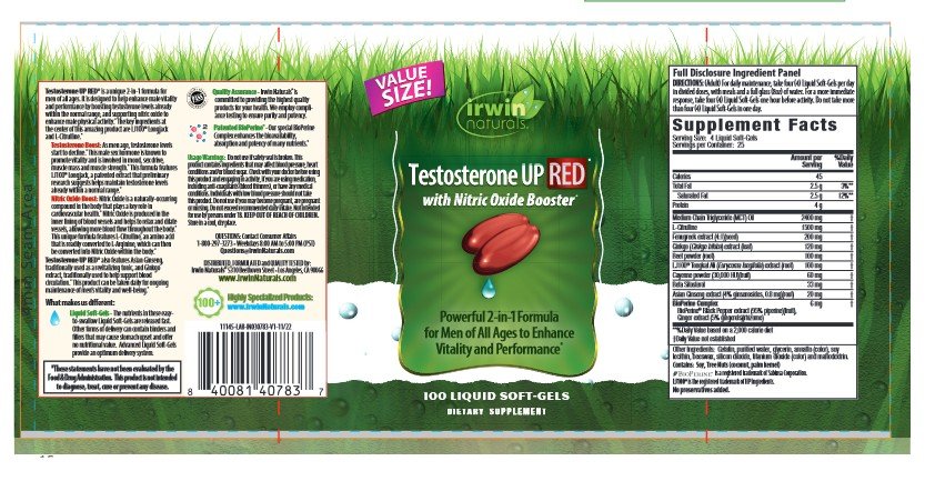 Irwin Naturals Testosterone Up RED 100 Capsule