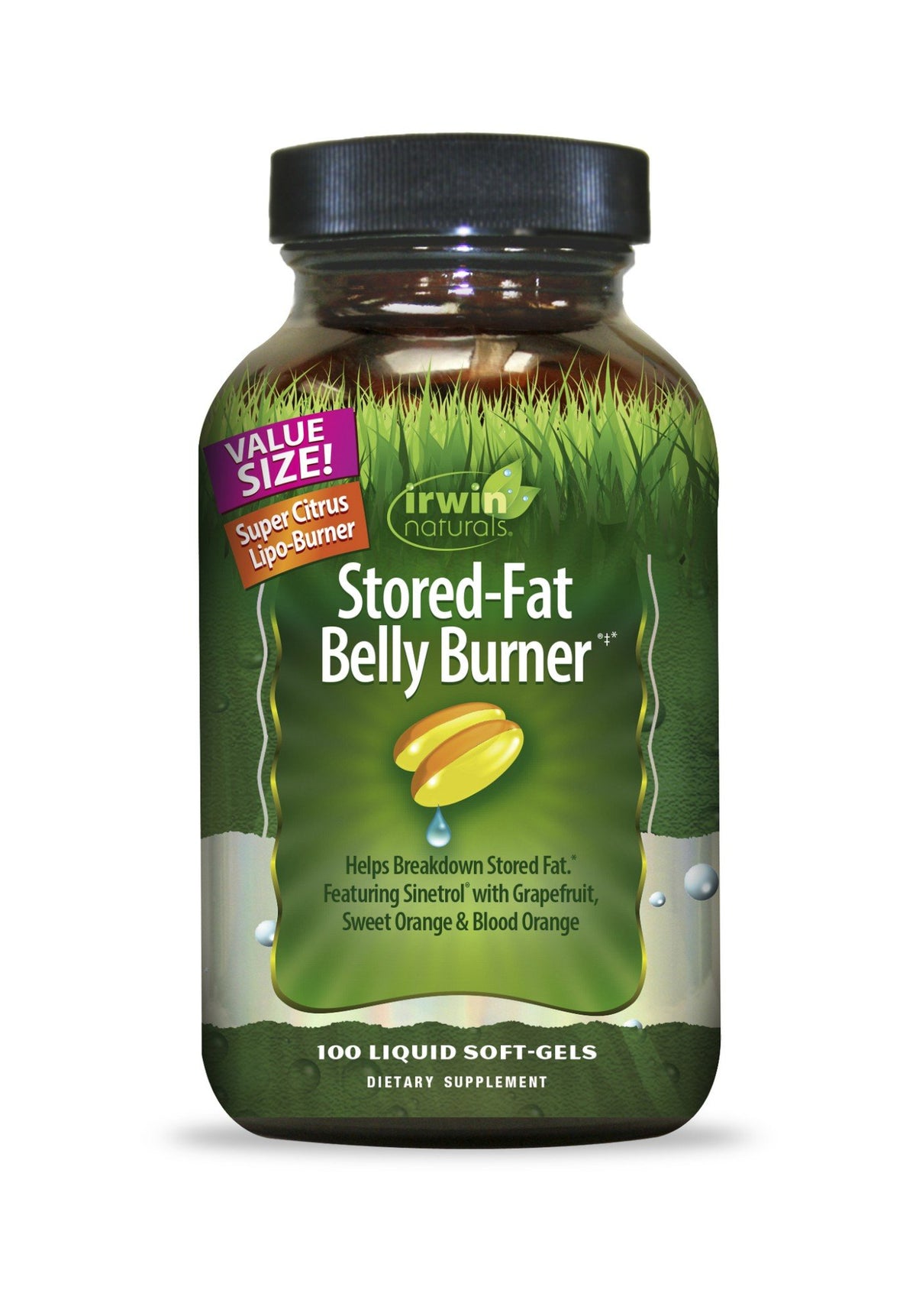 Irwin Naturals Stored-Fat Belly Burner 100 Liquid Softgel