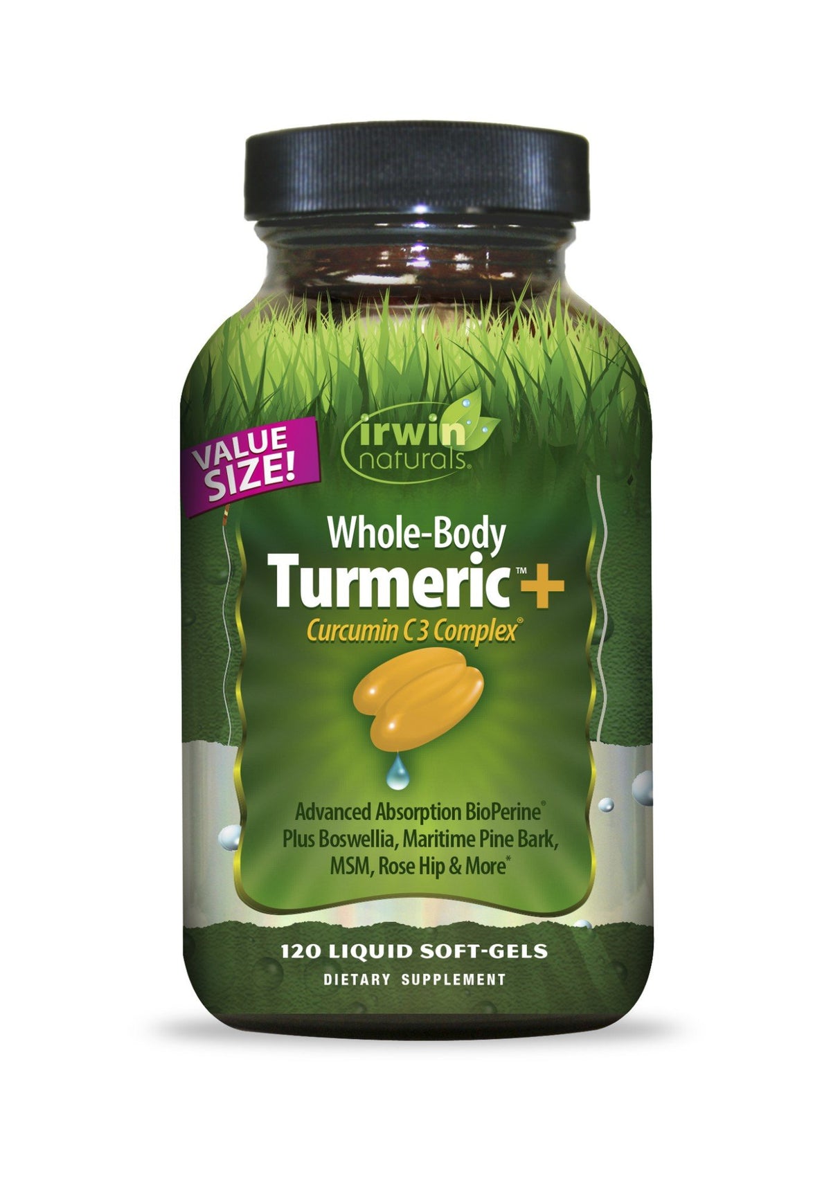 Irwin Naturals Whole Body Turmeric+ 120 Capsule