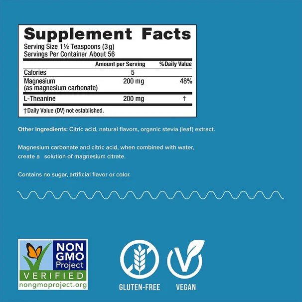 Natural Vitality Calm Mind Honey Chamomile 6 oz Powder