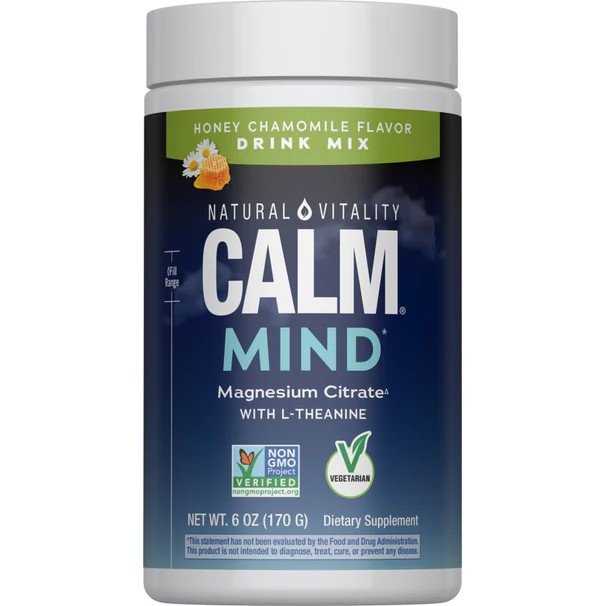 Natural Vitality Calm Mind Honey Chamomile 6 oz Powder