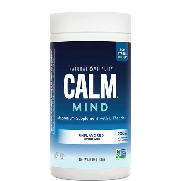 Natural Vitality Calm Mind Unflavored 6 oz Powder