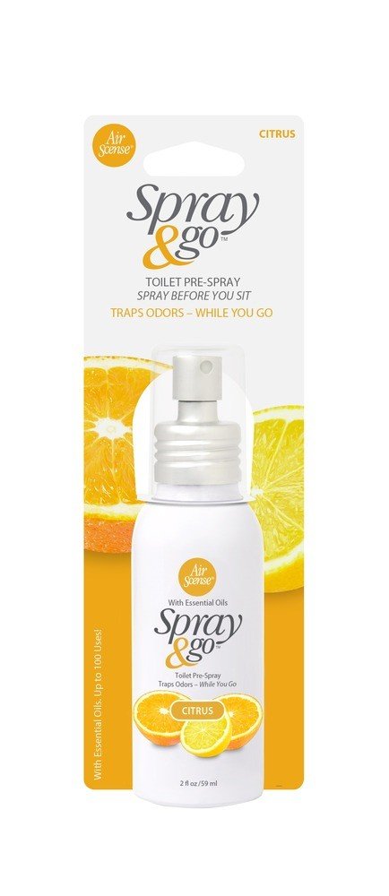 Air Scense Spray & Go Toilet Pre-Spray Citrus 2 oz Spray