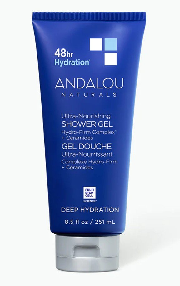 Andalou Naturals Deep Hydration Ultra-Nourishing Shower Gel 8.5 fl oz Liquid