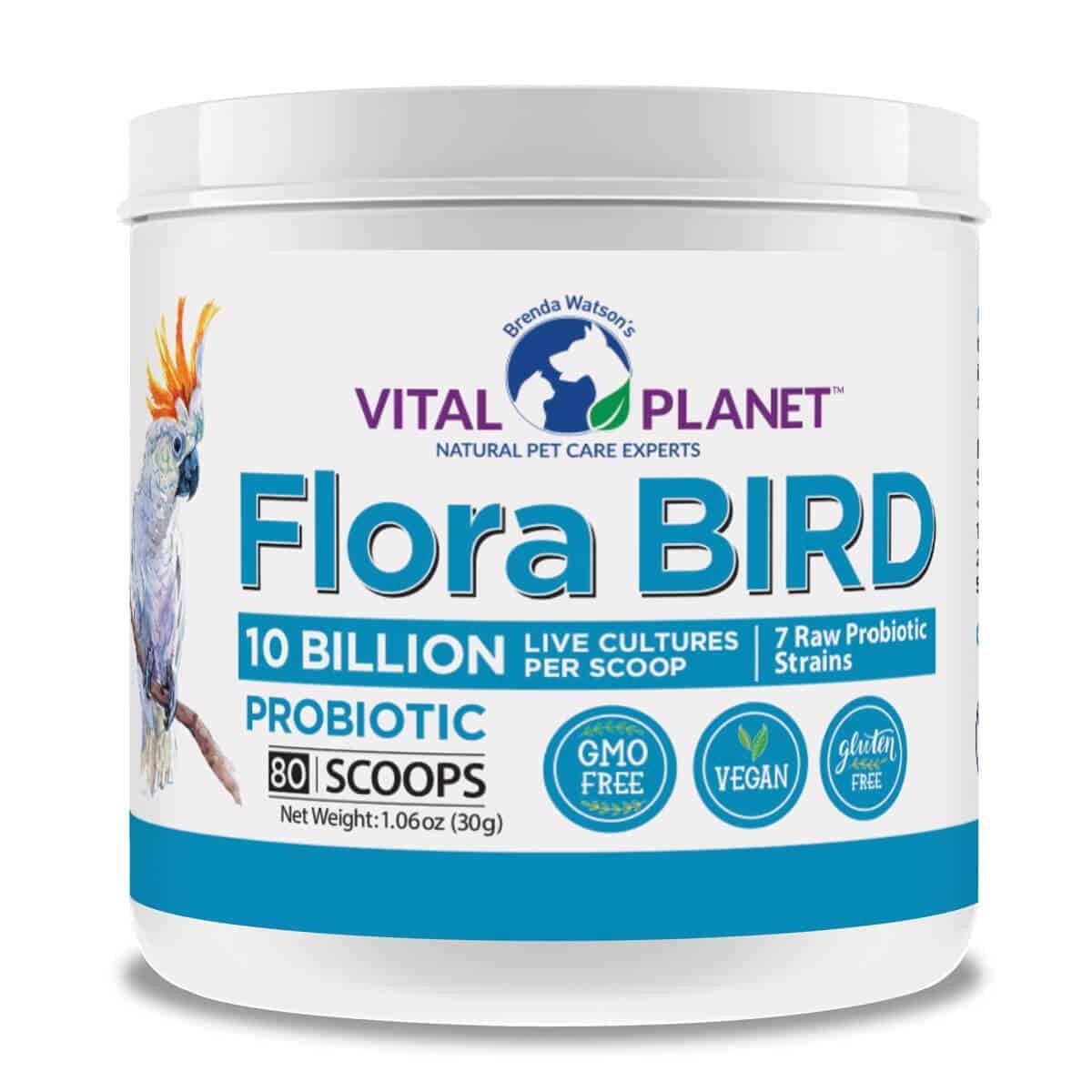 Vital Planet Flora Bird 10 Billion 7 Strain 30 g Powder