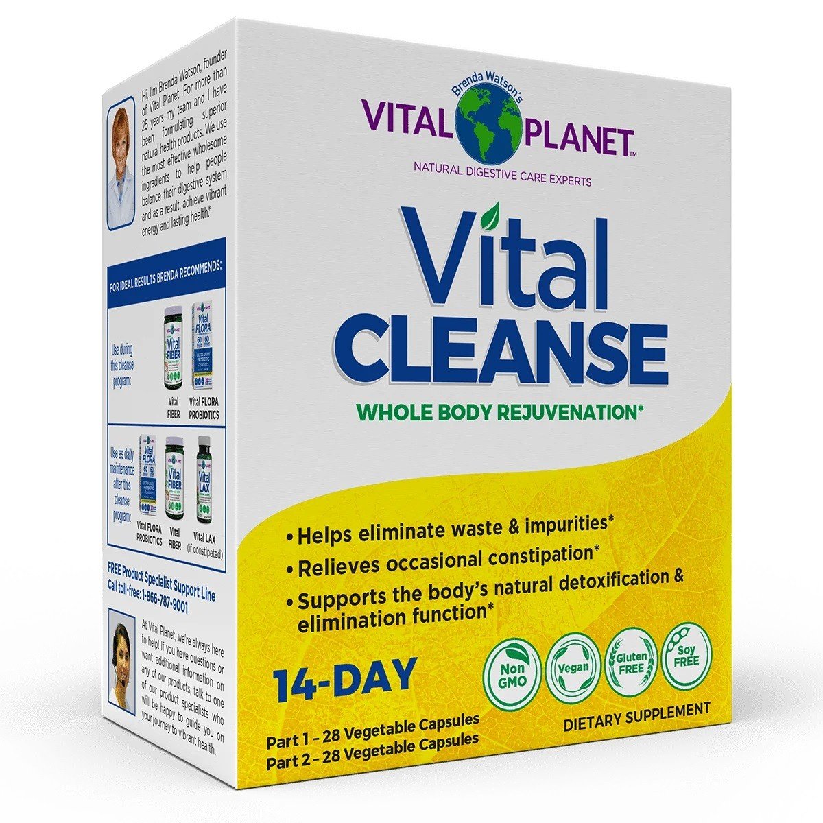 Vital Flora Vital Cleanse 2 Part Kit