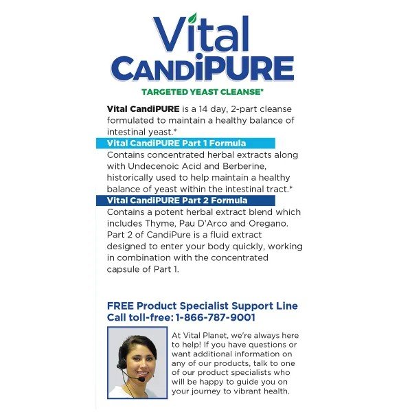 Vital Planet Vital CandiPure 2 Part Kit