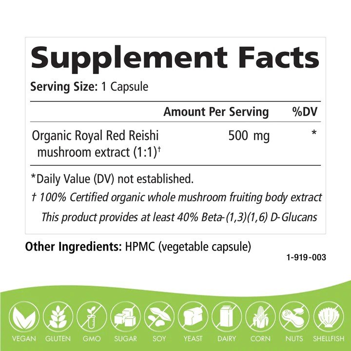 Pure Essence Labs MyPure Reishi 60 Capsule