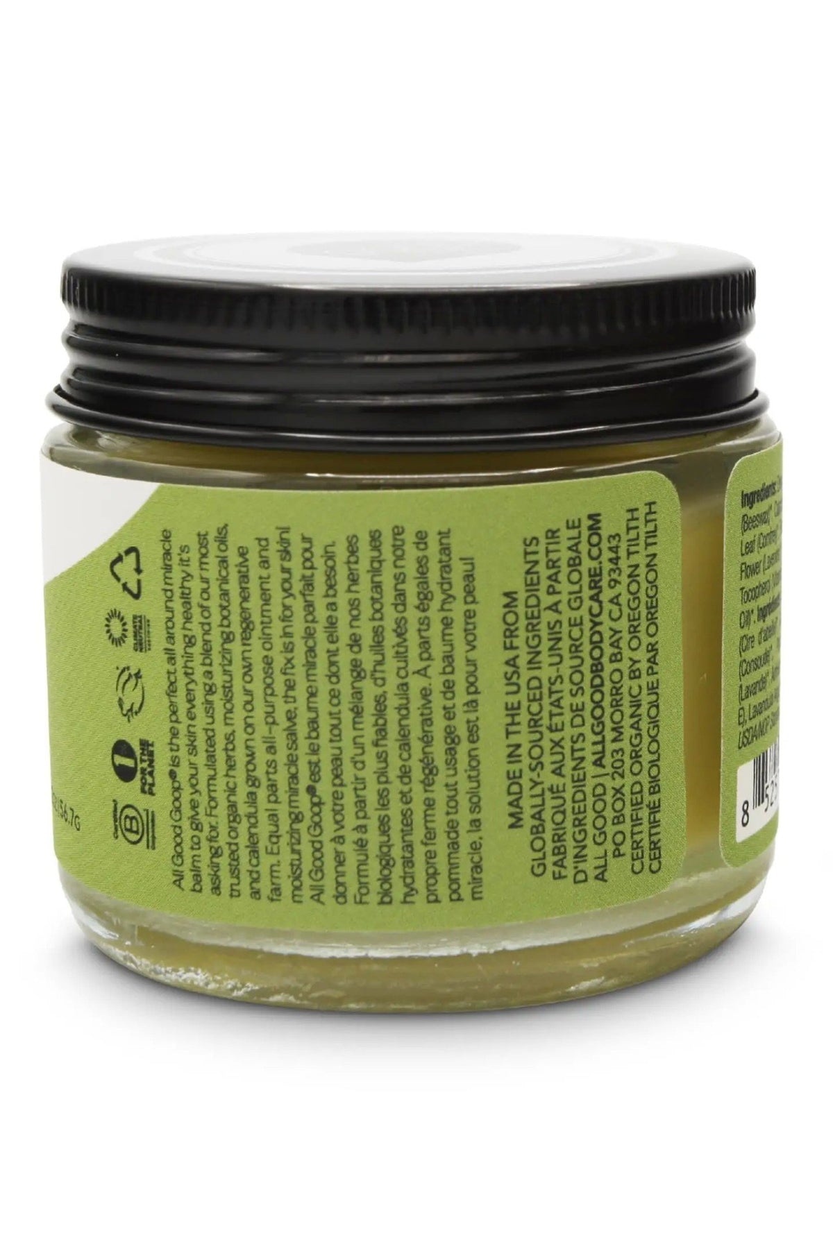 Elemental Herbs All Good  Goop Healing Balm 2 oz Container