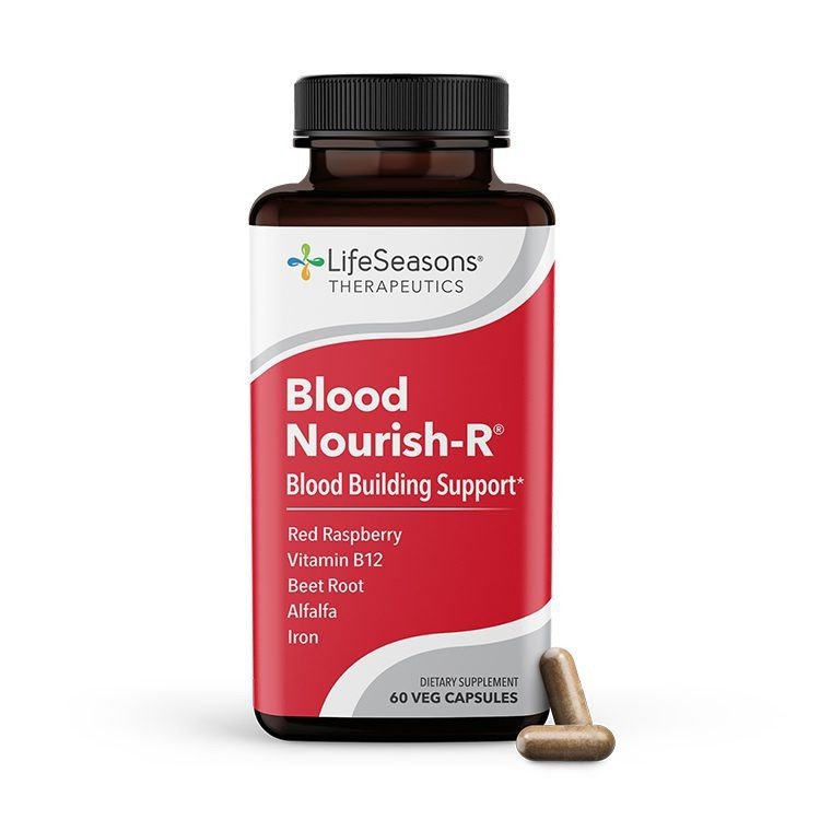 Life Seasons Blood Nourish-R - Blood Building Support 60 Capsule