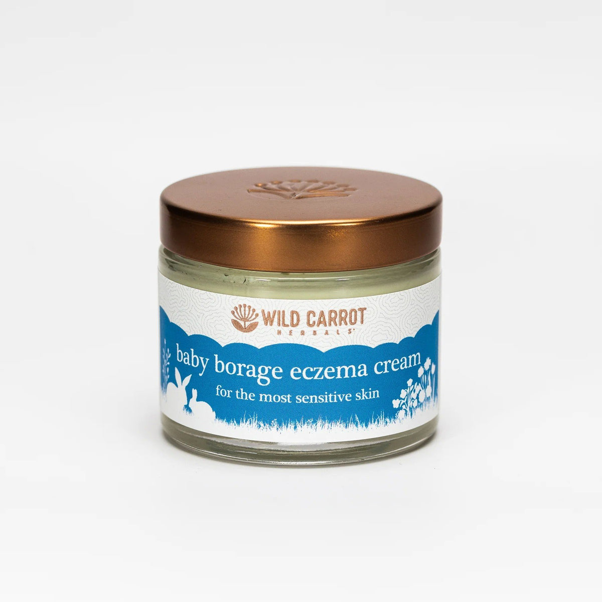 Wild Carrot Herbals Baby Borage Eczema Cream 60 mL Cream
