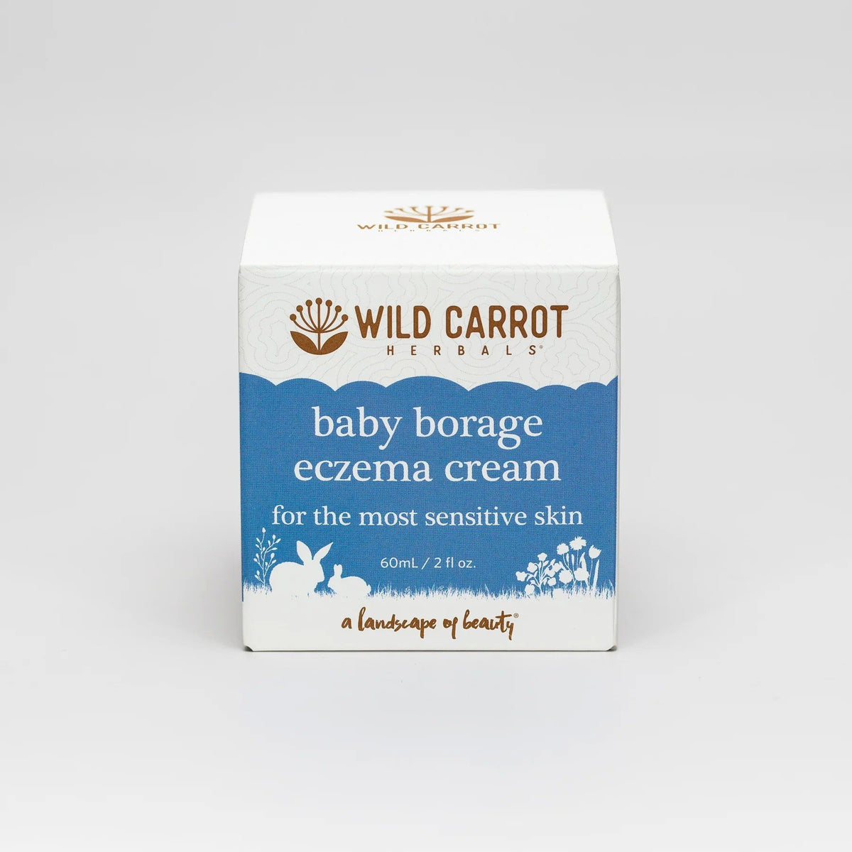 Wild Carrot Herbals Baby Borage Eczema Cream 60 mL Cream