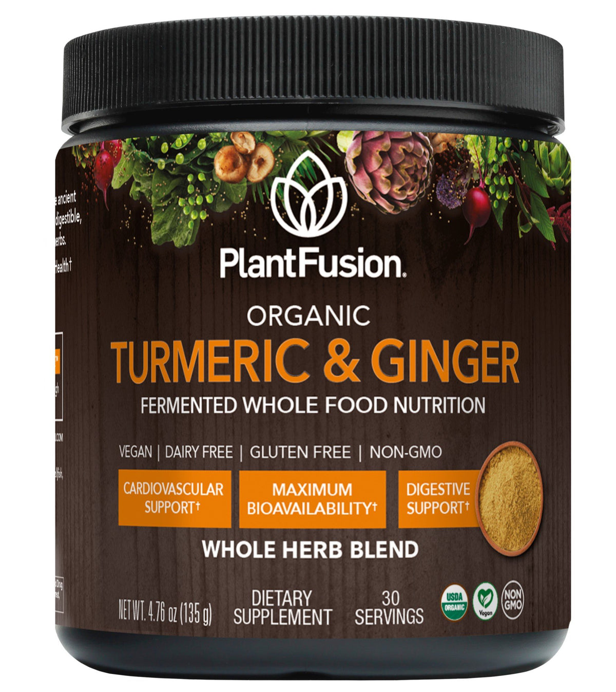 SoTru Tumeric & Ginger Drink Mix 4.76 oz (135 g) Powder