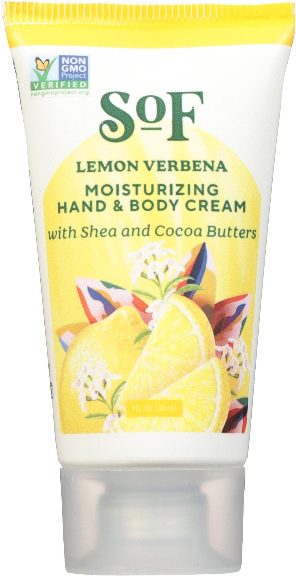 South of France Moisturizing Hand &amp; Body Cream Lemon Verbena 1 oz Cream