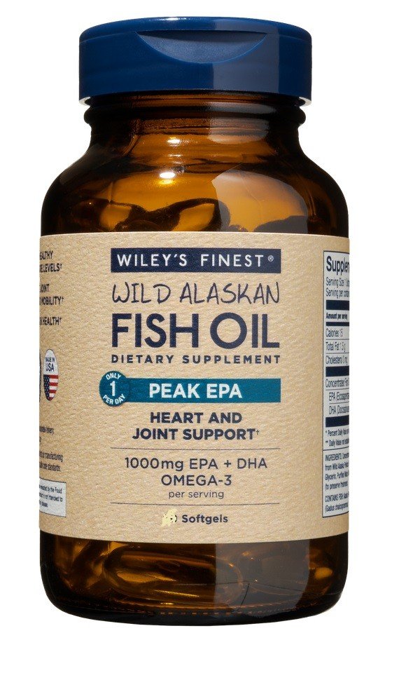 Wileys Finest Wild Alaskan Fish Oil Peak EPA 30 Softgel