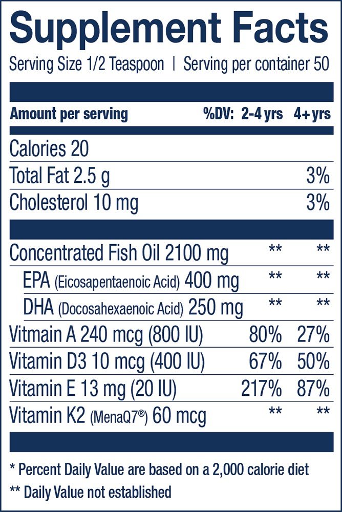 Wileys Finest Beginner&#39;s DHA for Kids 4.23 fl oz Liquid