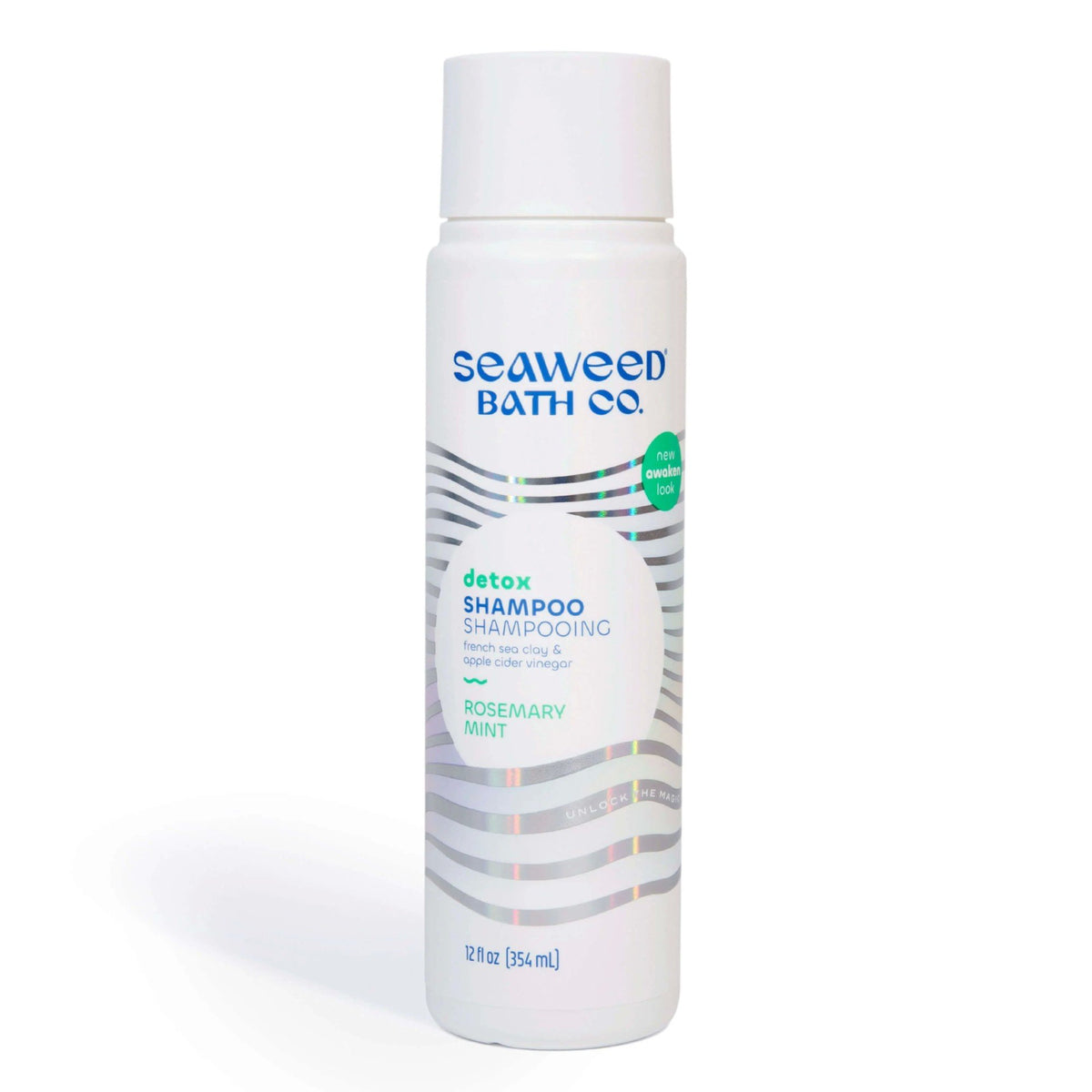 The Seaweed Bath Co. Detox Shampoo Rosemary Mint 12 oz Liquid