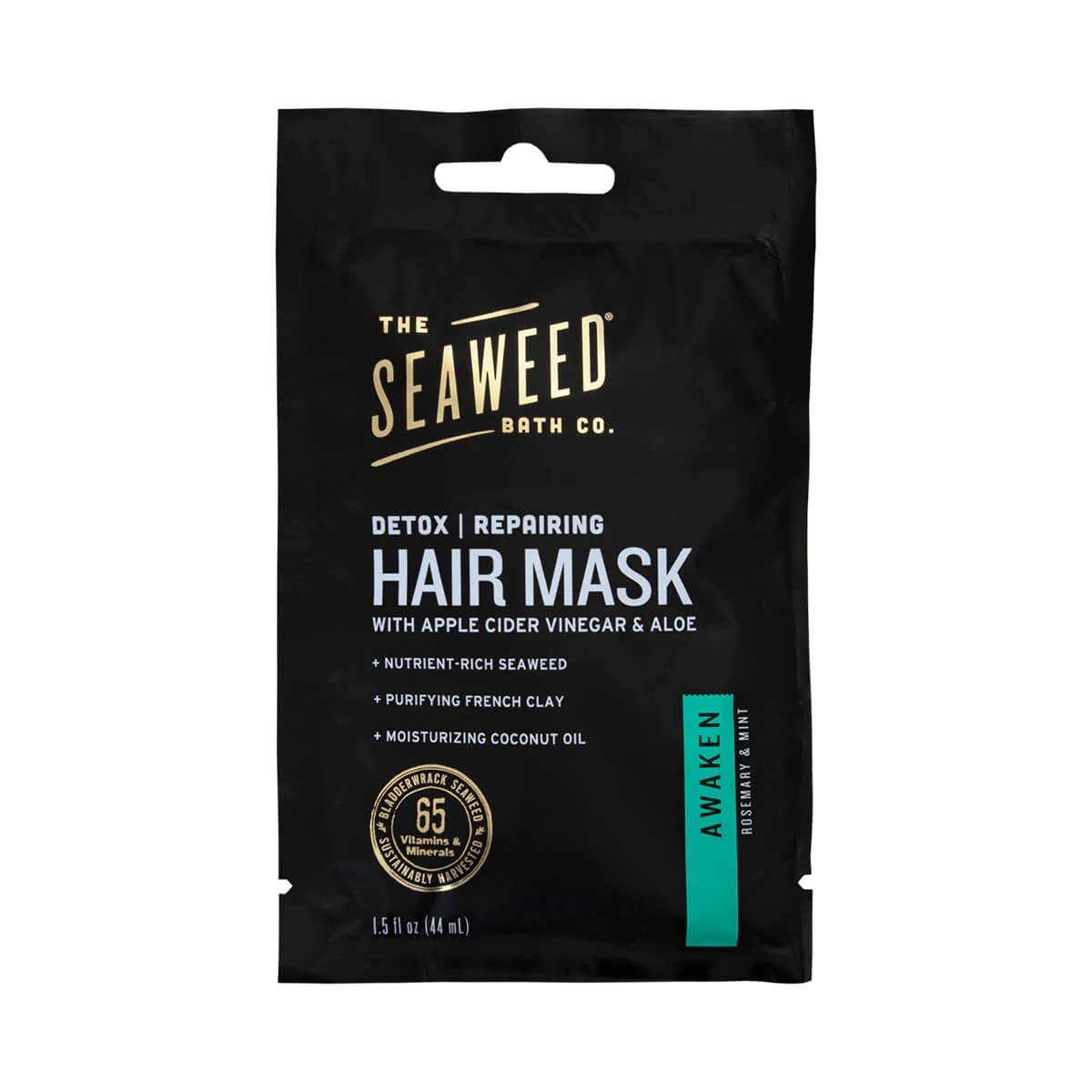 The Seaweed Bath Co. Detox Hair Mask Rosemary Mint 1.5 oz Packet